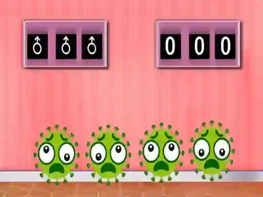 Spel Virus House Escape på nätet