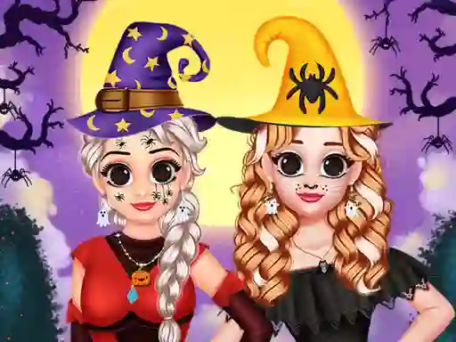 Spel BFFs Hello Halloween på nätet