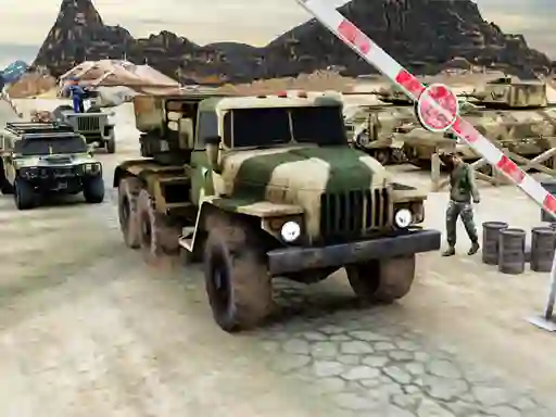 Spel Army Machine Transporter Truck på nätet