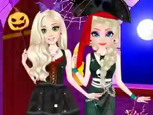 Spel Princesses Halloween Fashion på nätet
