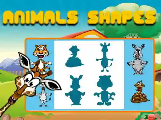 Spel Animals Shapes på nätet