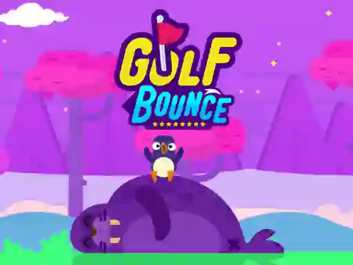 Spel Golf bounce på nätet