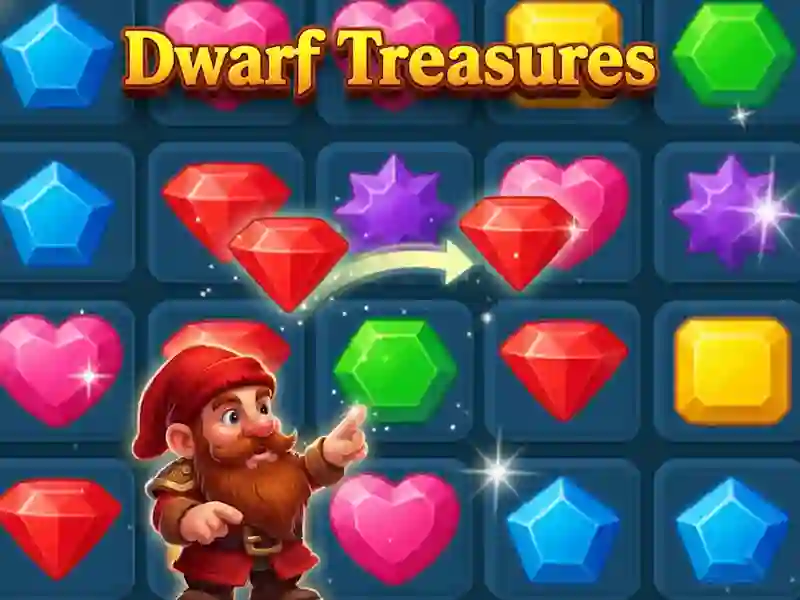 Spel Dwarf Treasures på nätet