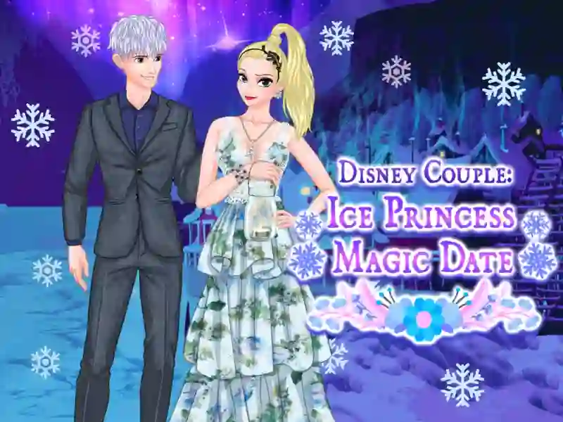 Spel Ice Couple Princess Magic Date på nätet