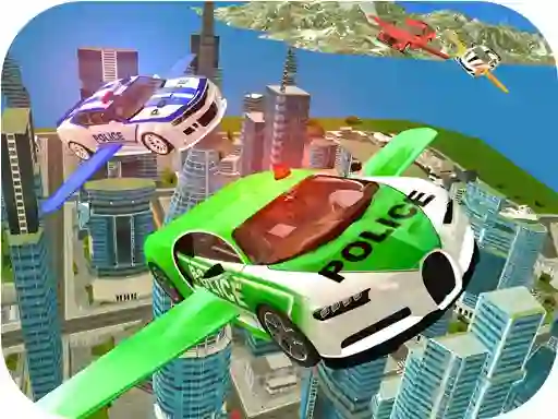 Spel Flying Police Car Simulator på nätet