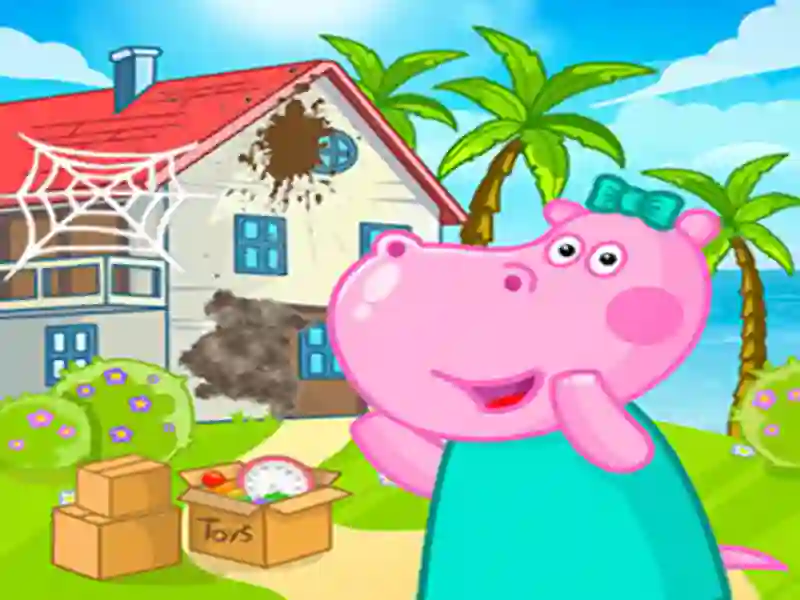 Spel Kids Home Cleanup på nätet