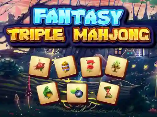 Spel Fantasy Triple Mahjong på nätet