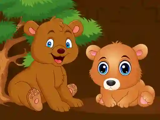 Spel Baby Bear Jigsaw på nätet