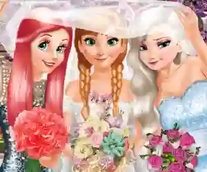 Spel Bride and Bridesmaides Dress up på nätet