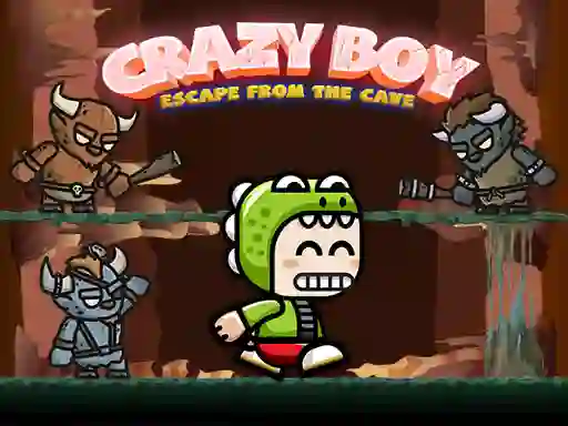 Spel Crazy Boy Escape From The Cave på nätet