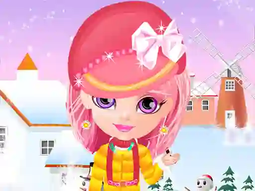Spel Baby Halen Winter Dress Up på nätet