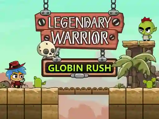 Spel Legendary Warrior: Globin Rush på nätet