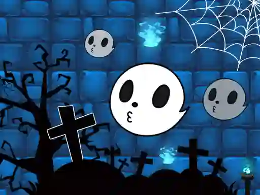 Spel Halloween Ghost Balls på nätet