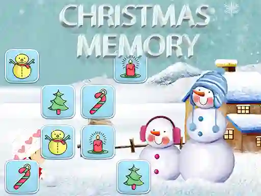 Spel Christmas Memory på nätet