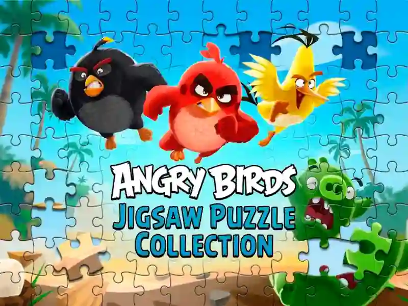 Spel Angry Birds Jigsaw Puzzle Collection på nätet