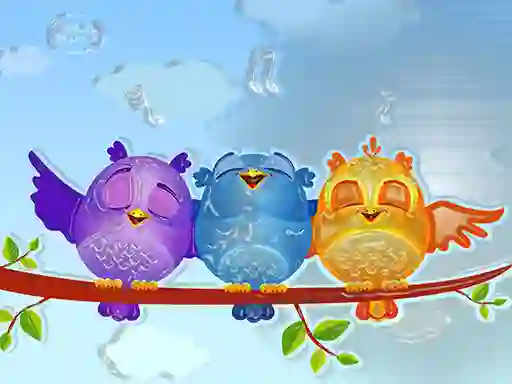 Spel Fancy Birds Puzzle på nätet