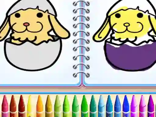 Spel Coloring Bunny Book på nätet