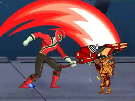 Spel Power Rangers Space war på nätet