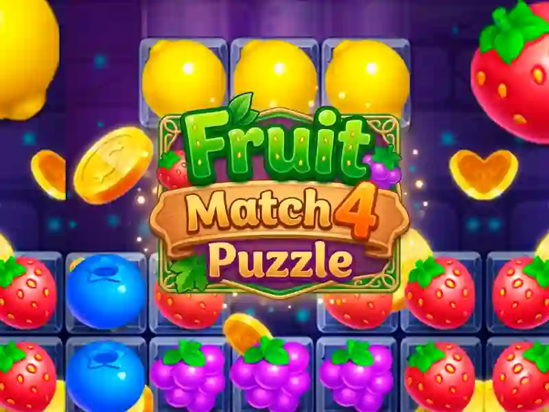 Spel Fruit Match4 Puzzle på nätet