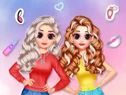 Spel Besties Makeover Salon på nätet