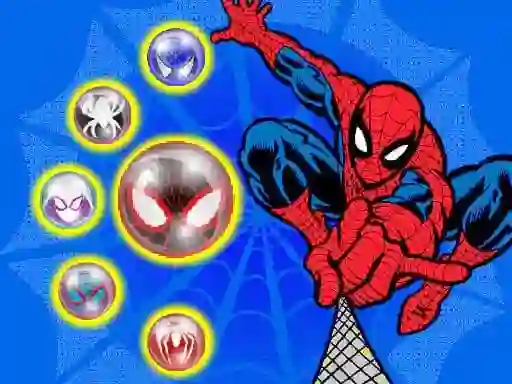 Spel Spiderman Bubble Shooter på nätet