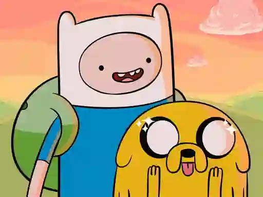 Spel Adventure Time Hidden på nätet