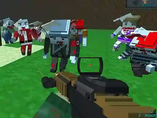 Spel Blocky Combat SWAT Survival 10 på nätet