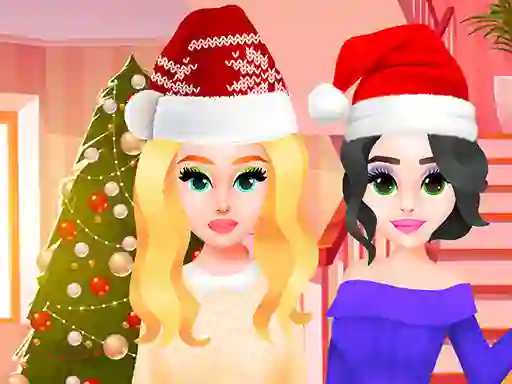 Spel Christmas Party Girls på nätet