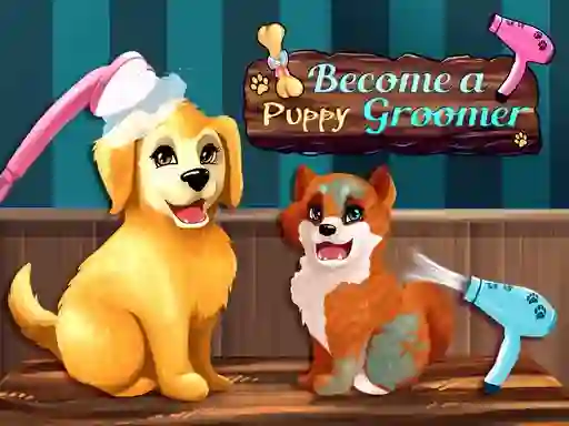 Spel Become a Puppy Groomer på nätet