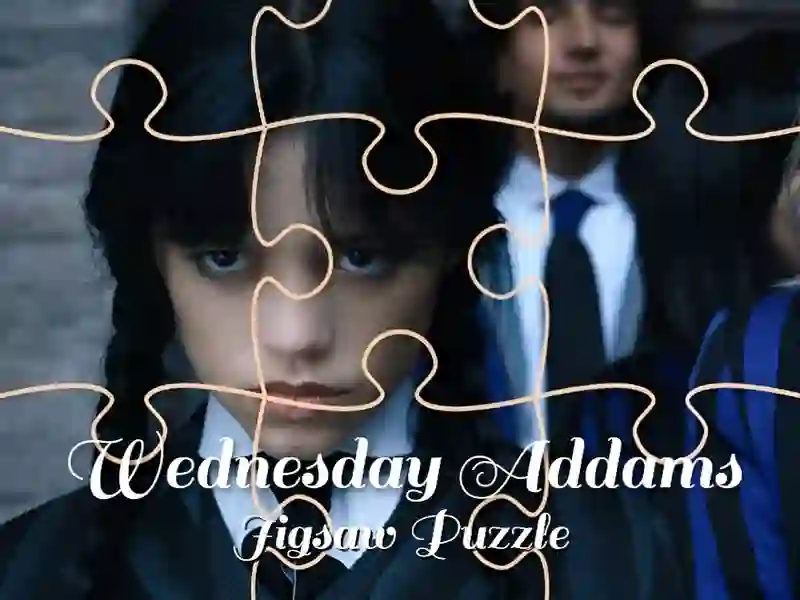 Spel Wednesday Addams Jigsaw Puzzle på nätet