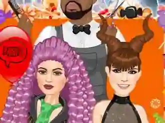 Spel Jenner Sisters Spooky Hairstyles på nätet