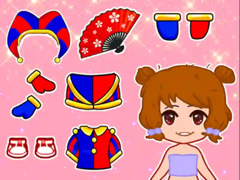 Spel Lovely Doll Dress Up Game på nätet