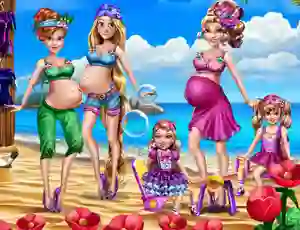 Spel Pregnant Moms Exotic Holiday på nätet