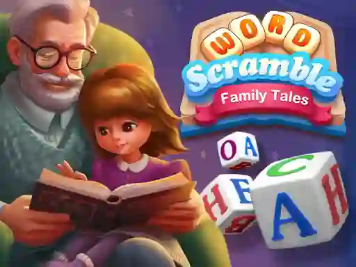 Spel Word Scramble Family Tales på nätet