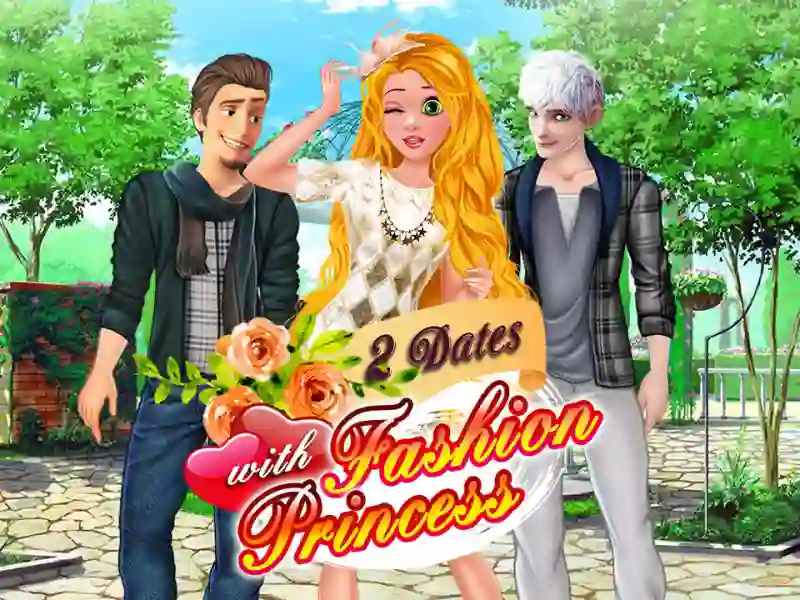 Spel 2 Dates with Fashion Princess på nätet