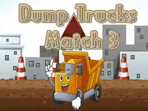 Spel Dump Trucks Match 3 på nätet
