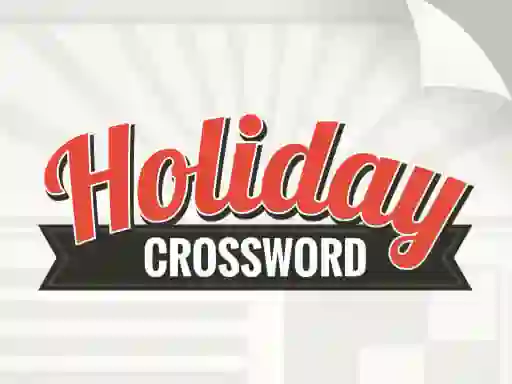 Spel Holiday Crossword på nätet