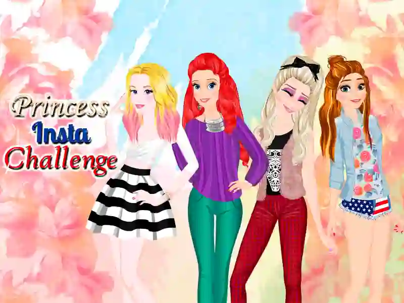 Spel Princesses: Instagram Challenge på nätet