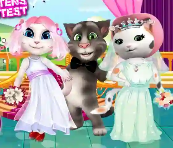 Spel White Kittens Bride Contest på nätet