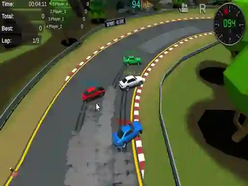 Spel Fantastic Pixel Car Racing på nätet