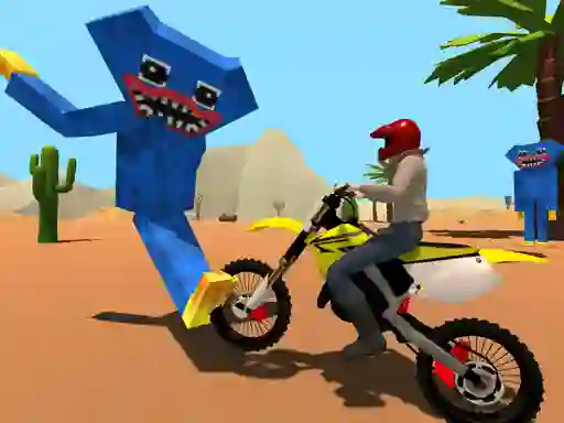 Spel Motoracer vs Huggy på nätet