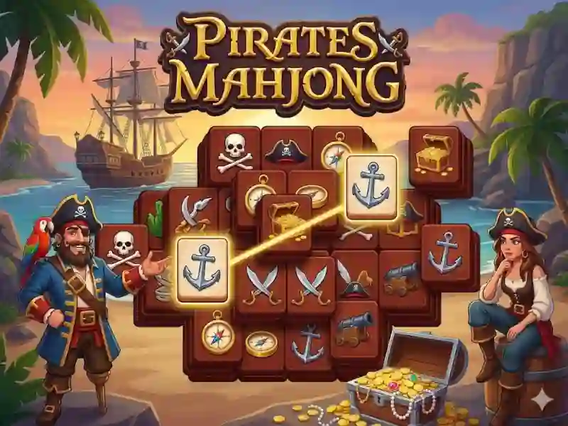 Spel Pirates Mahjong på nätet