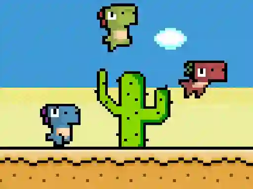 Spel Pixel Dino Run på nätet