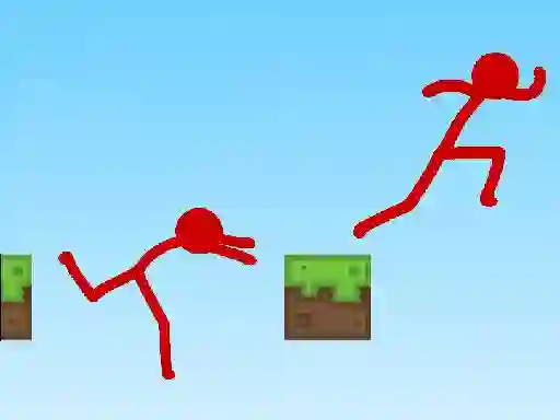 Spel Stickman Parkour på nätet