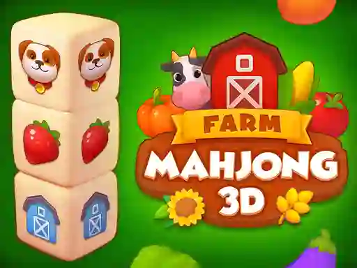 Spel Farm Mahjong 3D på nätet