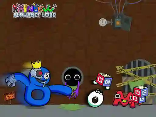 Spel Rainbow Alphabet Lore på nätet
