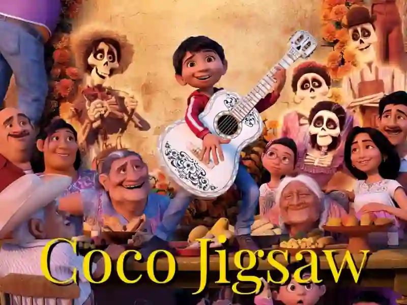 Spel Coco Jigsaw på nätet