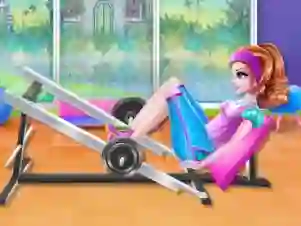 Spel Princesses: fitness against fat på nätet