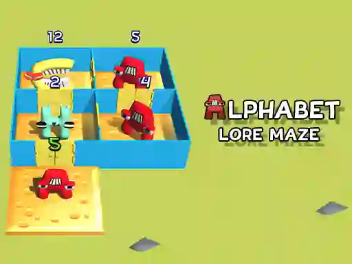 Spel Alphabet Lore Maze på nätet