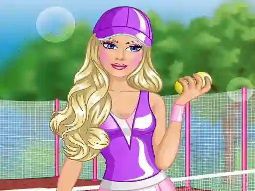Spel Barbie Tennis Dress på nätet